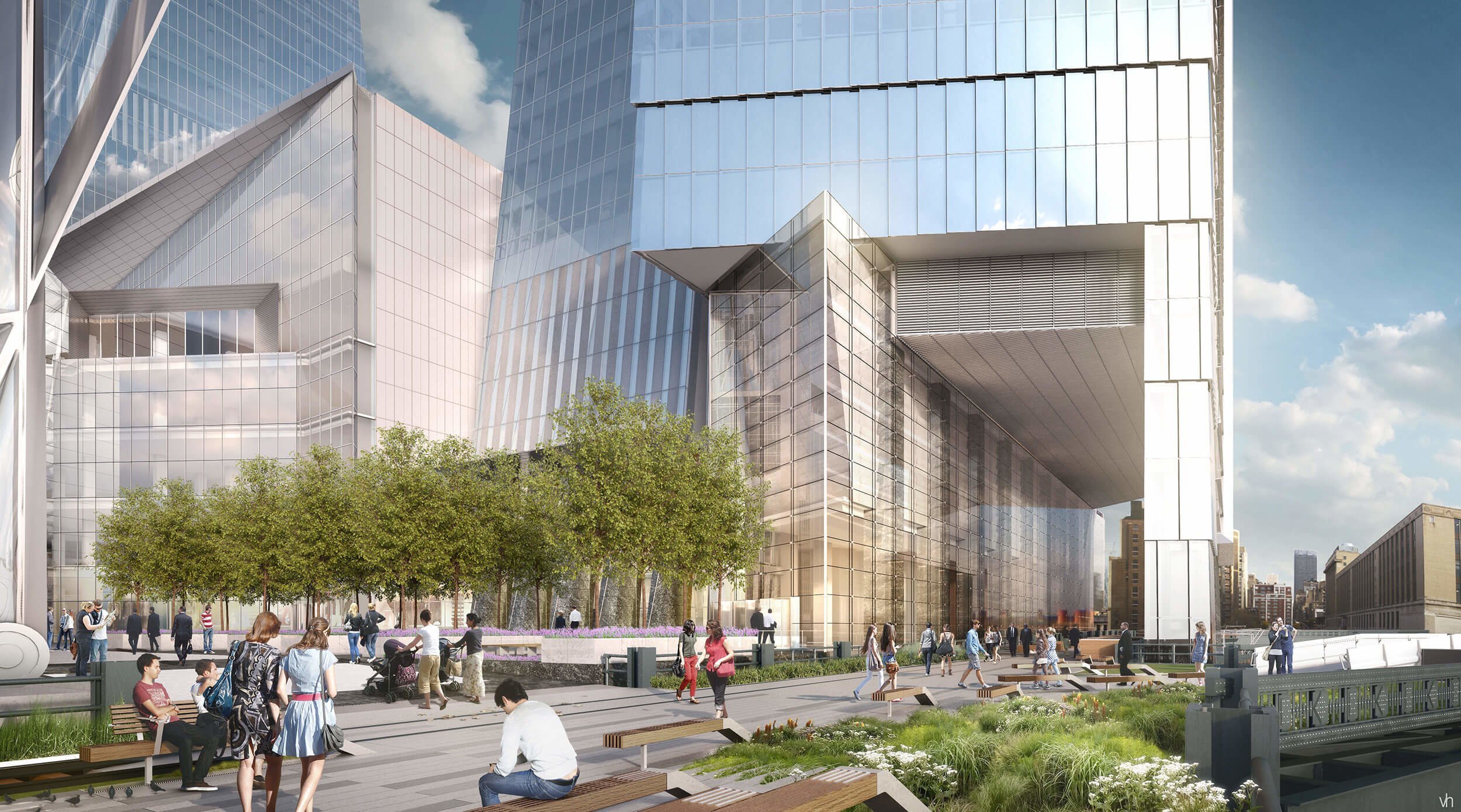 10 Hudson Yards High Line Entrance | Hudson Yards