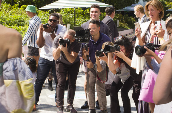 celebrities and influencers spotted at hudson yards