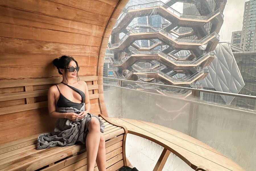 equinox barrel sauna