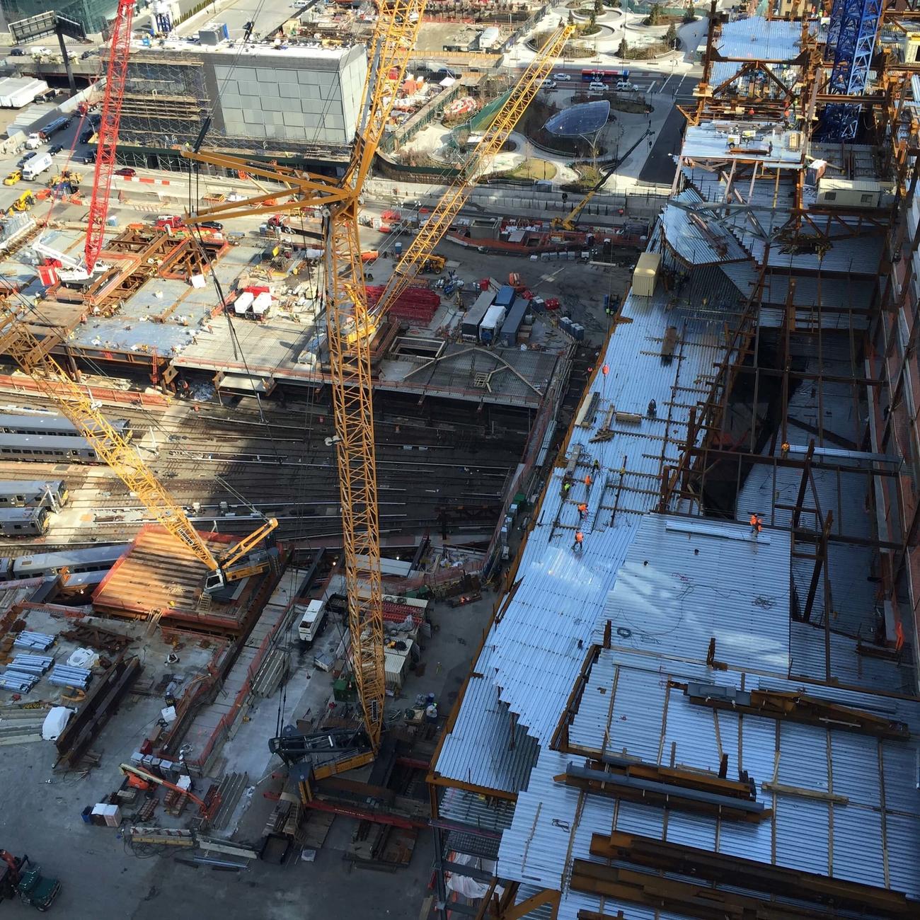 Hudson Yards Viewed from 30th Street - courtesy of Geoff Butler