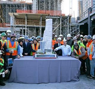 Tall Cake, Short Break: Celebrating Year One of Hudson Yards Project