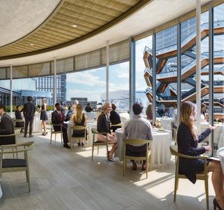 Interior Dining View, The Shops & Restaurants at Hudson Yards - courtesy Related-Oxford