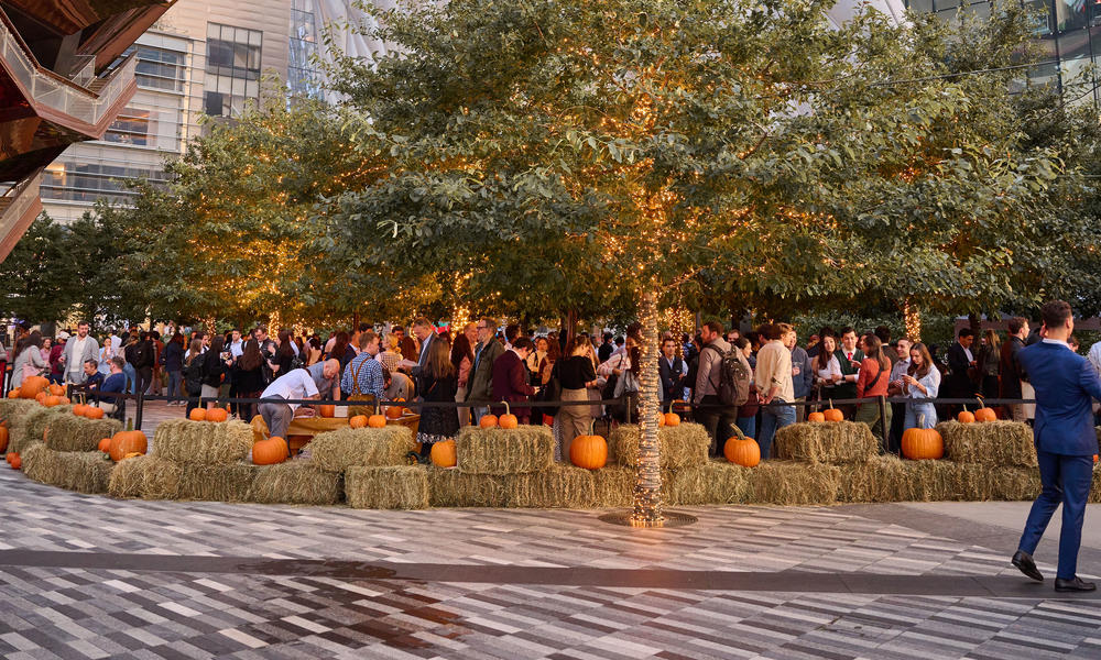 Image of employee event Harvest Fest in the Public Square and Gardens